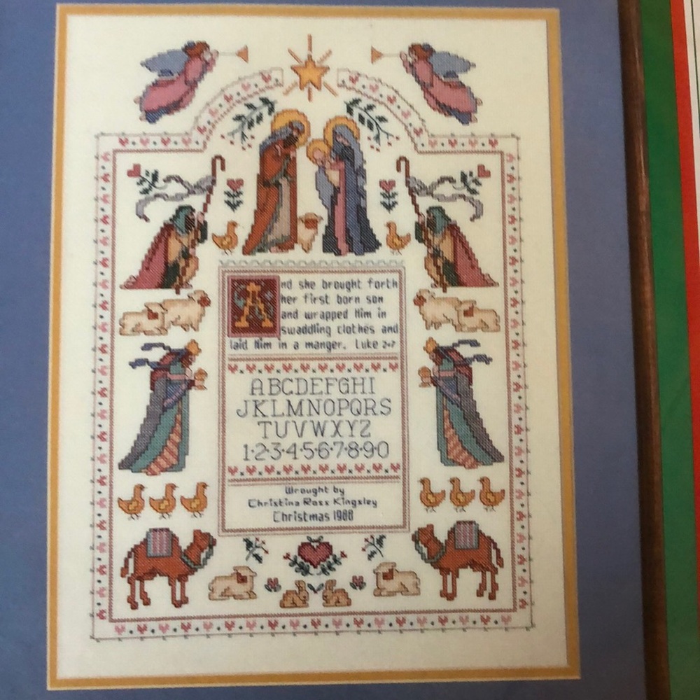 Dimensions Blessed Nativity Sampler CCS Kit